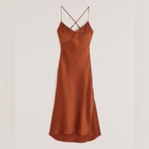 NWT Abercrombie Satin Dress